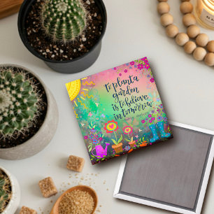 Aimant Joli Plante un Jardin Trendy Plutôt Inspirivity