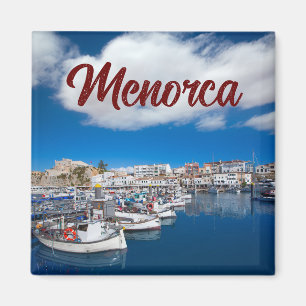 Aimant Joli Port de Minorque Ciutadella - Souvenir