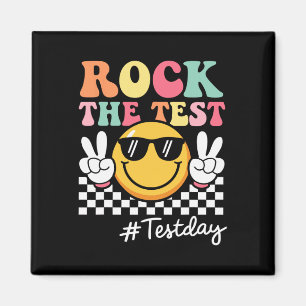 Aimant Joli Rock The Test Retro Sourire Enseignant Enfant