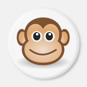 Aimant Jolie face de singe