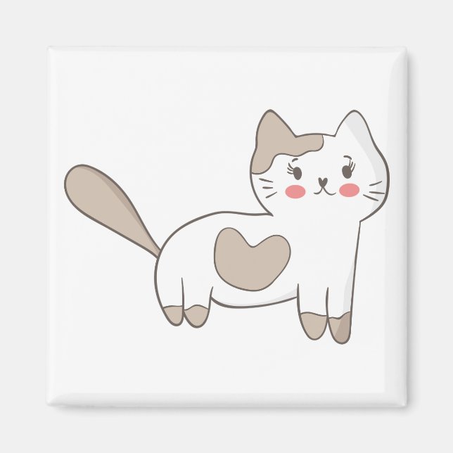 Aimant Jolie Kitty (Devant)