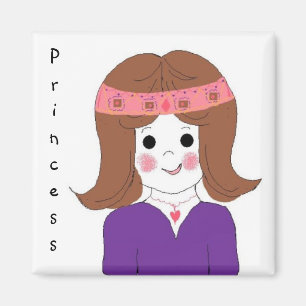 Aimant Jolie princesse