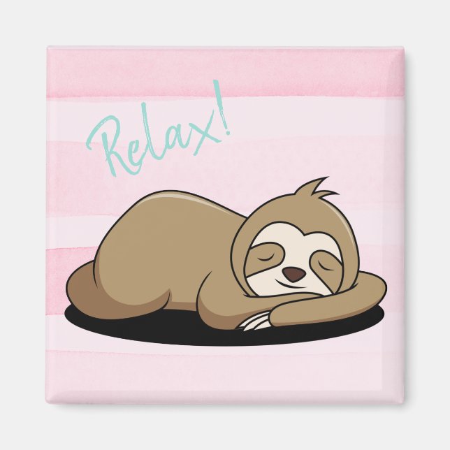 Aimant Jolie Sloth (Devant)
