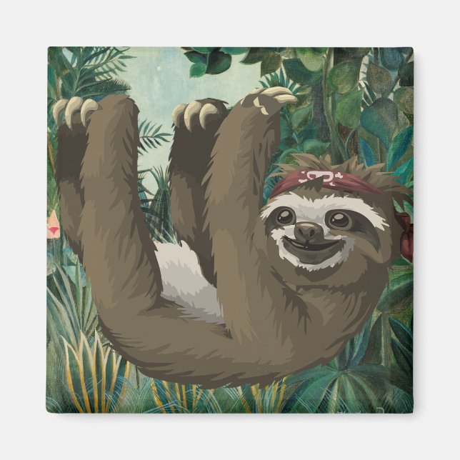 Aimant Jolie Sloth (Devant)