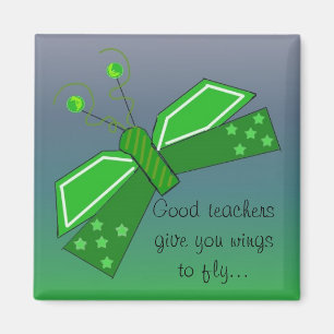 Aimant Jolis papillons pour Enseignants...