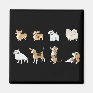 Aimant Jolly corgis
