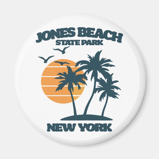 Aimant Jones Beach Long Island New York (Devant)