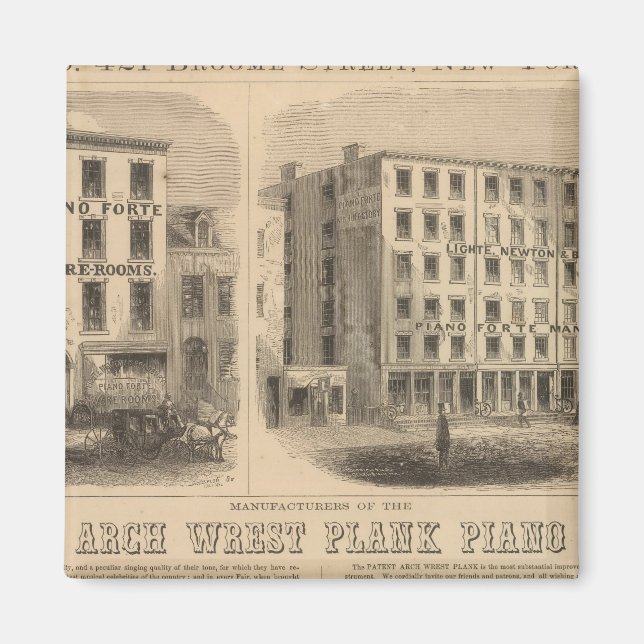 Aimant Jones, White et McCurdy's Dental Depots (Devant)