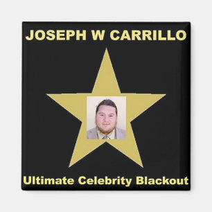 Aimant Joseph Carrillo - Blackout de célébrité ultime
