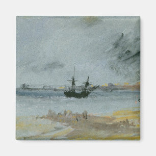 Aimant Joseph William Turner  Navire terrestre, pont