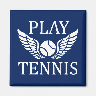Aimant Jouer au tennis