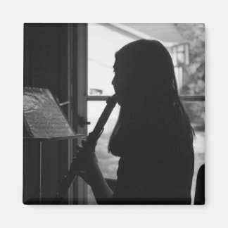 Aimant Jouer Clarinet par lumière