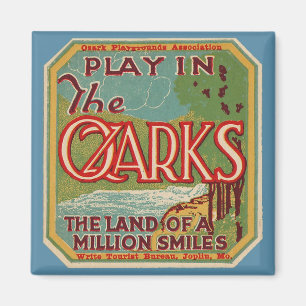 Aimant Jouer dans le pays des OZARKS d'un million de sour
