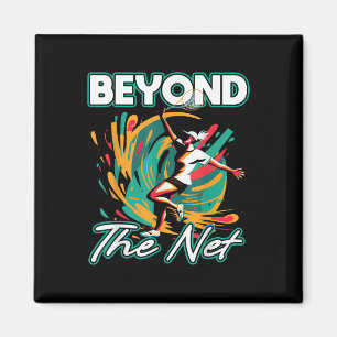 Aimant Joueur de badminton Beyond The Net Athlétique Lois