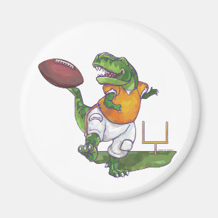 Aimant Joueur de football Dino