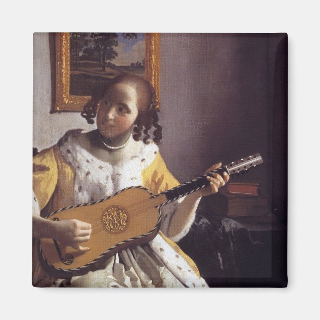 Aimant Joueur de guitare (Devant)