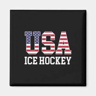 Aimant Joueur de hockey sur glace Usa - Hockey sur glace 