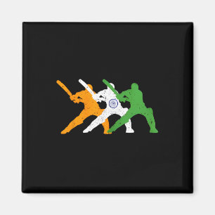 Aimant Joueur de l'équipe de cricket indienne Fan Tsmen D