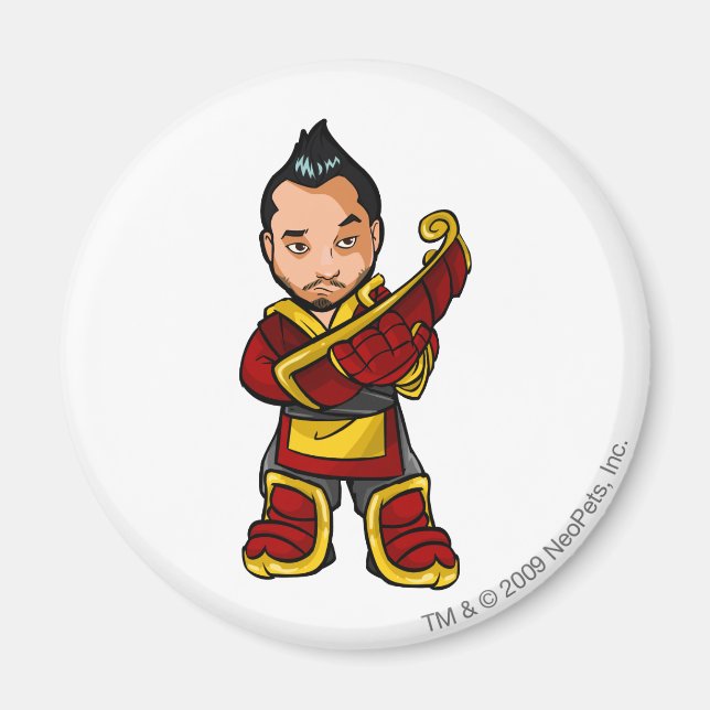 Aimant Joueur du personnel de Bancha Ninja Shenkuu (Devant)