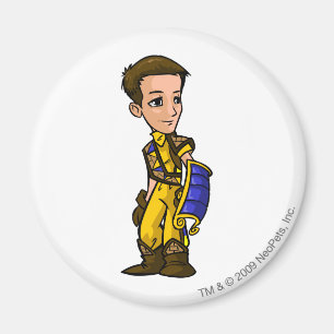 Aimant Joueur perdu de personnel de désert de dirigeable