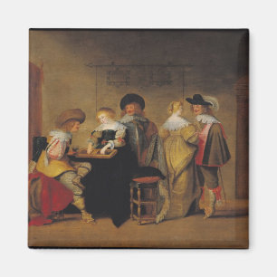 Aimant Joueurs de jacquet