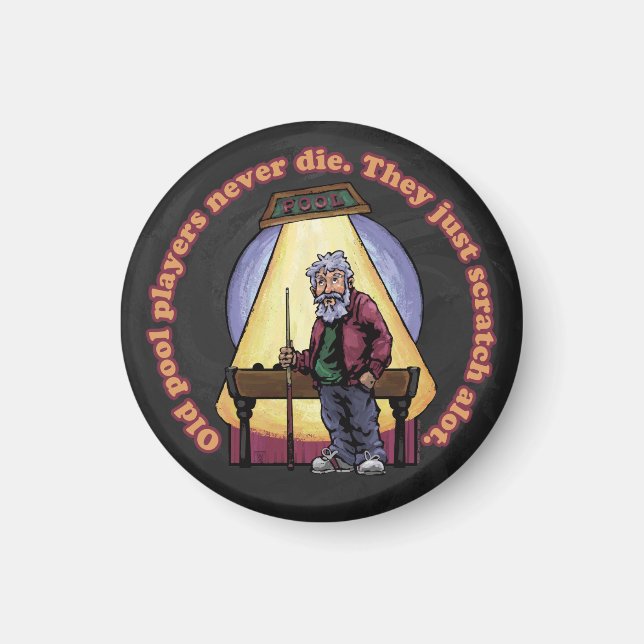 Aimant Joueurs de la vieille piscine (Devant)