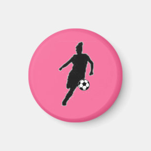 Aimant Joueuse TAG (Femme) - Rose-R