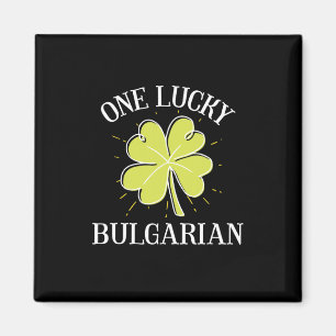 Aimant Jour de la Saint Patrick Lucky cadeau bulgare