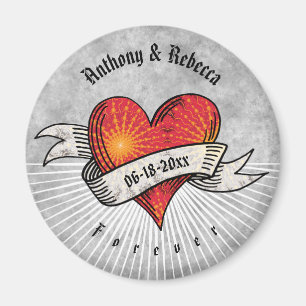 Aimant Jour de la Saint-Valentin, un couple fragile du co