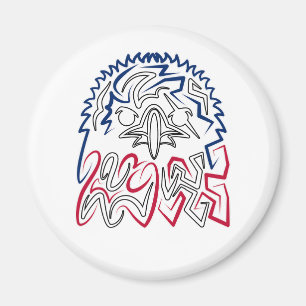 Aimant Jour de l'indépendance American Eagle