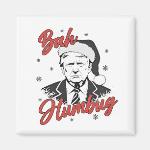 Aimant Jour de l'investiture de Trump Noël Père Noël bah