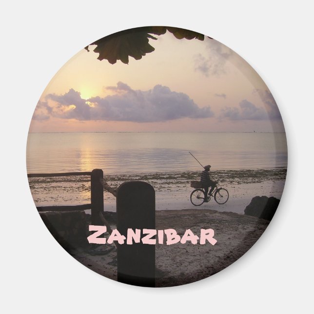 Aimant Jour de Zanzibar (Devant)