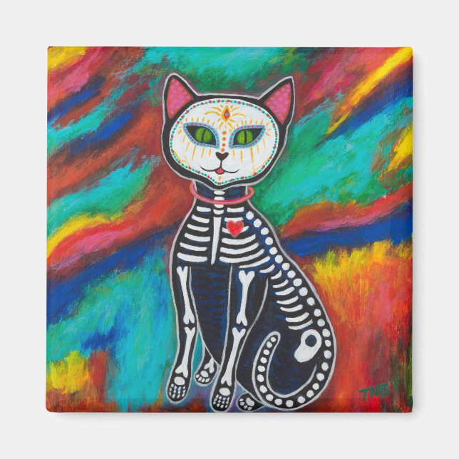 Aimant Jour du chat mort (Devant)