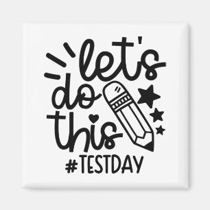Aimant Jour Enseignant Lit Faire Ce Jour Test État Test T