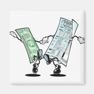 Aimant jour fiscal heureux
