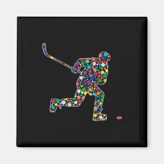 Aimant Jour international du hockey sur glace à points co