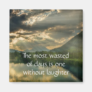 Aimant Jour perdu sans rire Citation Paysage