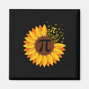 Aimant Jour Pi Tournesol Pi Numéro Symbole Math Thème Sci
