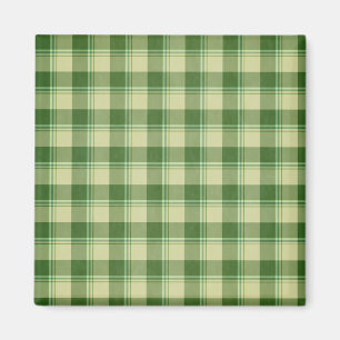 Aimant Journée de la Saint Patrick à Plaid Vert