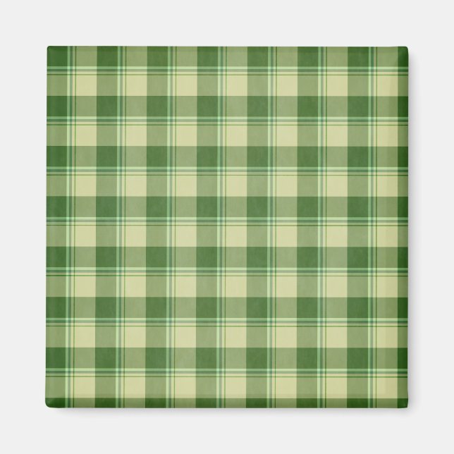 Aimant Journée de la Saint Patrick à Plaid Vert (Devant)