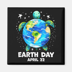 Aimant Journée de la Terre 2026 restaurer la Terre art de