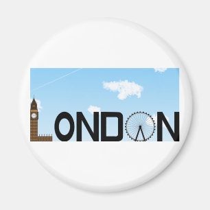 Aimant Journée d'horizon de Londres