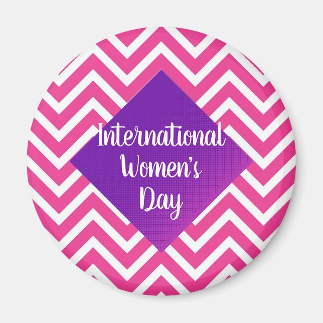 Aimant Journée internationale de la femme (Devant)