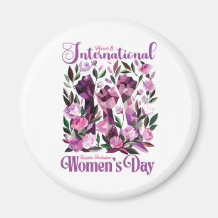 Aimant Journée internationale de la femme 8 mars Tapisser