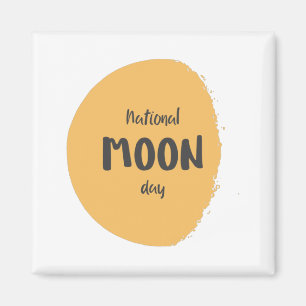 Aimant Journée nationale de la Lune
