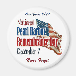 Aimant Journée nationale Pearl Harbour