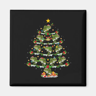 Aimant Jours fériés Éclairage Père Noël B Poisson Arbre d