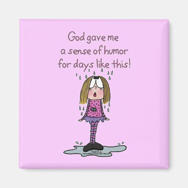 Aimant Jours pluvieux (Devant)