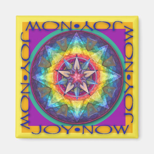 Aimant Joy Now ! (Devant)