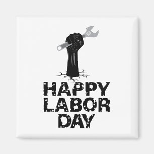 Aimant Joyeuse fête du Travail